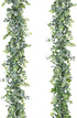 Lvydec 2 Pack Artificial Eucalyptus Garland, Fake Eucalyptus Greenery Garland Wedding Backdrop Arch Wall Decor, 5.5 Feet/Strand Fake Hanging Plant...