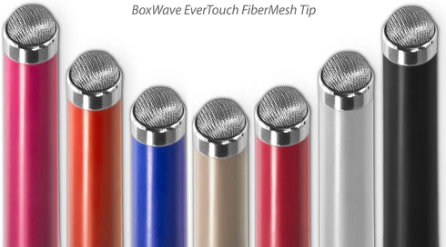 BoxWave Stylus Pen Compatible with Kindle Paperwhite (1st Gen 2012) (Stylus Pen EverTouch Capacitive Stylus, Fiber Tip Capacitive Stylus Pen - Jet...