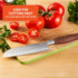 IMUSA 6in Chef WL Stainless Steel Santoku Knife with Wood Look Handle...