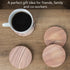 Thirstystone Cinnabar Brand, Multicolor All Natural Sandstone-Durable Stone with Varying Patterns, Every Coaster Is An Original, 4 inch round...