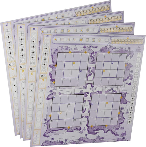 Railroad Ink Challenge: Archipelago Boards Set | Strategy Board Game Expansion | Roll and Write Dice Game | 1 to 4 Players | 20 Minutes | Ages 8+...