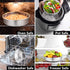P&P CHEF Cake Pan Set of 2, Stainless Steel Round Baking Layer Cake Pans, Non Toxic & Healthy, Leak-proof & Easy Clean, Mirror Finish & Easy Relea...