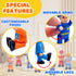 PlenPLAY 8 Piece Community Helpers Toys - People Figures for Kids: City Edition - Firefighters, Police Officers, Construction Workers, Community H...