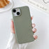 Case for iPhone 13/iPhone 14,Cute 3D Laid Braid Woven Pattern Desgin Solid Color Girls Case,Soft TPU Shockproof Case for iPhone 13 iPhone 14 6.1 I...