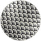Bezelry 10 Pieces Dragon Scales Metal Shank Buttons. 23mm (7/8 inch) (Antique Silver)...