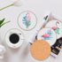 JHGCVX 10 Pcs Flamingos Diamond Painting Coasters Kit,Diamond Art Coasters with Holder,Cute Flamingos Diamond Painting Coasters for Adults Beginne...
