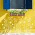 Flower Stencils for Garden Fence Large Flower Stencil for Wall 14” Dandelion Butterfly Templates for Painting on Wood Furniture...