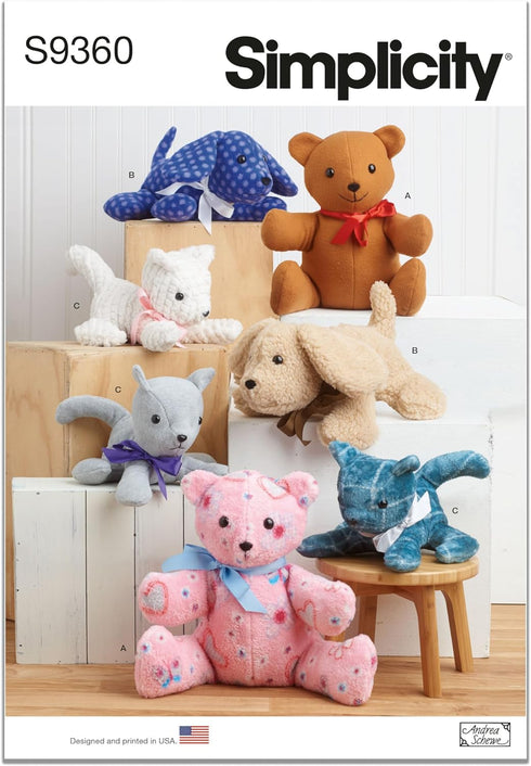 Simplicity Patterns ONE, Sizes Vary...