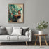 Posterizer 1 pcs-artist at work-painting portrait-1-Collectibles & Fine Art Gift for Men Women Entrepreneur Teens Decor for Home & Office- unfram...