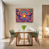 Posterizer 1 pcs- psychedelic funky hippie colorful landscape 5-Abstract & Modern Art-Fantasy & Fiction Art- Living Room Bedroom Decor- unframed w...