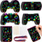 RoundFunny 60 Pieces Video Game Scratch Cards Gamer Party Favors Scratch Crafts Paper Party Ornaments for Birthday Goodie Bag Classroom Reward DIY...