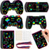 RoundFunny 60 Pieces Video Game Scratch Cards Gamer Party Favors Scratch Crafts Paper Party Ornaments for Birthday Goodie Bag Classroom Reward DIY...