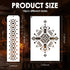 AFRITEE Aztec Stencils for Painting - 10 Pcs Aztec Themed Reusable Painting Stencils Set, Reusable DIY Journal Crafts Templates for Home Canvas, F...