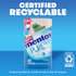 Mentos Pure Fresh Sugar-Free Chewing Gum with Xylitol, Fresh Mint, in a recyclable 90% Paperboard Bottle, 80 Piece (Pack of 1)...