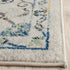 SAFAVIEH Evoke Collection Accent Rug - 2'2" x 4', Ivory & Blue, Boho Design, Non-Shedding & Easy Care, Ideal for High Traffic Areas in Entryway, L...