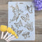 DIY Decorative Stencil Template for Painting on Walls Furniture Crafts (Butterfly)...