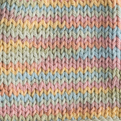 Lily Sugar 'N Cream The Original Ombre Yarn, 2oz, Gauge 4 Medium, 100% Cotton, Butter Cream - Machine Wash & Dry......