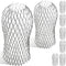 8-Pack Aluminum Gutter Guard Filters - Weather-Resistant Leaf Strainers for Downspouts - Easy Install, Rust-Proof Mesh - 3.5" Width, 6.5" Height...