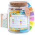 150 Family Conversation Cards in Jar, Disconnect from Screens & Bond with Loved Ones, Deeper Connections with Conversation Cards for Families - Pe...