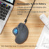 Nulea Wireless Trackball Mouse, Rechargeable Ergonomic, Easy Thumb Control, Precise & Smooth Tracking, 3 Device Connection (Bluetooth or USB), Com...