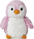 Aurora® Playful PomPom Penguin™ Brights Stuffed Animal - Vibrant Companions - Endless Fun - Pink 6 Inches...