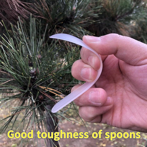 30 Color-Changing Spoons-Ice Cream Spoons-Dessert Pudding Spoons- Birthday Celebration Spoons-Great for Parties-Reusable-Individually Wrapped!...