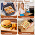 200 Pcs Parchment Paper Baking Sheets, 8"x8" Precut Non-Stick Baking Parchment Paper Sheets Bun Sheet Pan Liners.Baking Grilling Air Fryer Steamin...