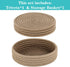 Trivets for Hot Dishes, Trivets for Hot Pots and Pans, Hot Pads for Countertops, Coasters 4 Pcs and Storage Basket 1 Pack, Pot Holders for Kitchen...