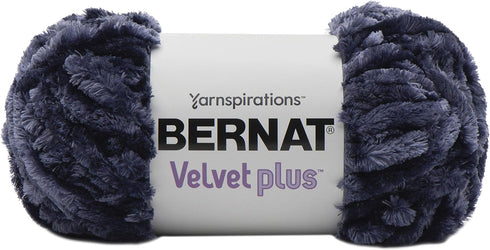 Bernat Yarn Plus VEL, Indigo Velvet......