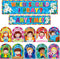 Adduster Sunday School Decorations - When Should I Pray? Prayer Cutouts Classroom Bulletin Board Decor Christian Bulletin Board Set Prayer Cutouts...