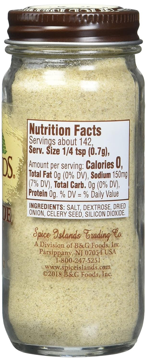 Spice Islands Beau Monde Seasoning, 3.5 Ounce...