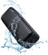 QFX BT-ZX1 10+ Watt TWS Bluetooth IPX7 Waterproof Certified Rechargeable Portable Speaker with Punchy Bass, Zero Distortion, 24-Hour Battery Life,...