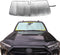 Front Windshield Sunshade - JeCar for 4runner Sunshade Car Sun Shade Heat Shield Custom-fit Sunshade Sun Visor Mat for 2017 2018 2019 2020 2021 20...