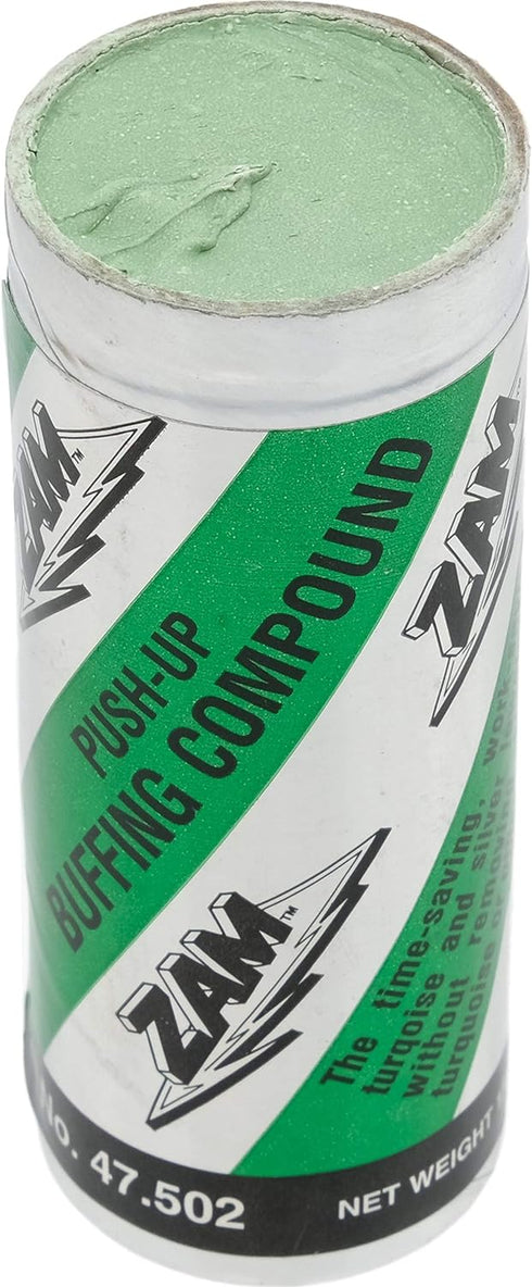 Mascot Zam Buffing Compound, 4 Ounce, Resin, Fine, Stone Compatible, Jewelry Polishing & Cleaning...