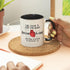 YouNique Designs Cute Enough to Stop Your Heart Skilled Enough to Restart Coffee Mug, 11 Ounces, Physician Assistant Gifts, Physician Assistant Gi...
