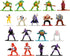 Teenage Mutant Ninja Turtles 1.65" 18-Pack Series 1 Die-cast Figures, Toys for Kids and Adults...