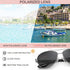 CARFIA Polarized Sunglasses for Women UV Protection Ultra-Lightweight Comfort Metal Frame Driving Glasses CA3210...