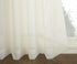 No. 918 - 50985 Emily Extra-Wide Sheer Voile Sliding Patio Door Curtain Panel, 100" x 84", Ivory...