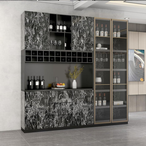 DUUEIHHUER Marble Contact Paper Peel and Stick Self-Adhesive Wallpaper Removable Wallpaper Shelves Drawer Lining Furniture Renovation Home Decorat...