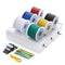 22 Gauge Electrical Wire Cable-HuLuWa 22 AWG Hook up Wire Kit 6 Colors(26.25Feet Each) Stranded Tinned Copper Wire for DIY,Lamps,Household Applian...