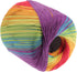 1 Roll 133M Color Segment Dyed Gradient Cotton Yarn DIY Thread Hand Crocheted Scarf Hat Shawl Line Material for Hand Knitting DIY Sweater Blanket ...