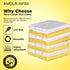 AMOUR INFINI Cotton Kitchen Dish Cloths Set of 8 – Highly Absorbent, Super Soft Premium Terry Cleaning Cloth (12"x12" Inch) Premium Dishcloths for...
