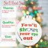 Tree Buddees You'll Shoot Your Eye Out Glass Christmas Ornament...