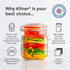 Kilner Swing Top Square Glass Jar | 1.5L...