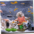Kisangel Fish Tank Decoration Home Decor Fish Tanks Aquarium Marine Animal Ornament Sea Life Figurine Decorative Marine Animal Marine Animal Mini ...