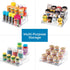 iDesign 3-Tier Spice Rack Organizer for Cabinets, Pantry or Countertop - Clear - Made in USA...