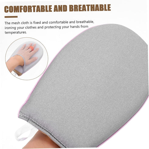 Zerodeko Sponge Pad Steamer for Clothes Mini Steamer Garment Steamer Mitt Clothes Steamer Mitt Shirt Steamer Mini Steam Iron Ironing Table Mesh Ir...