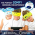 CozyPhones Over The Ear Headband Headphones - Kids Headphones Volume Limited with Thin Speakers & Super Soft Fleece Headband - Whatif Monster......