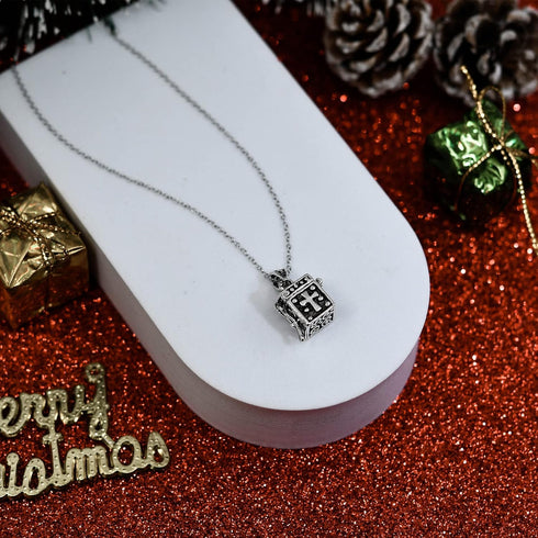 AeraVida Christian Prayer Box Locket .925 Sterling Silver Pendant Necklace | Elegant Religious Sterling Silver Jewelry for Women...