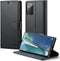 for Samsung Galaxy Note 20 5G Wallet Case with RFID Blocking Credit Card Holder, PU Leather Folio Flip Kickstand Shockproof Cover for Women Men (B...